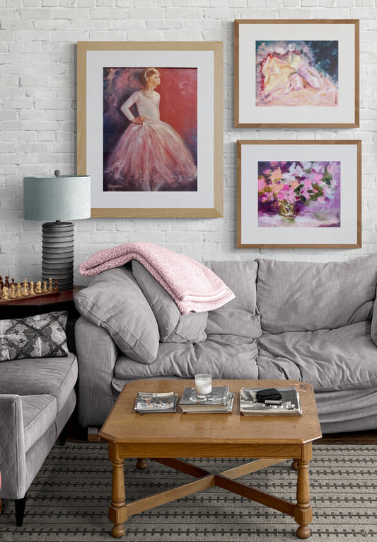 "After the Ballet " -  Giclee Canvas Print