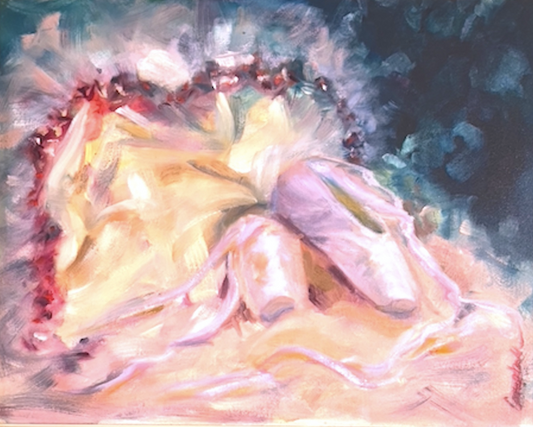 "After the Ballet " -  Giclee Canvas Print
