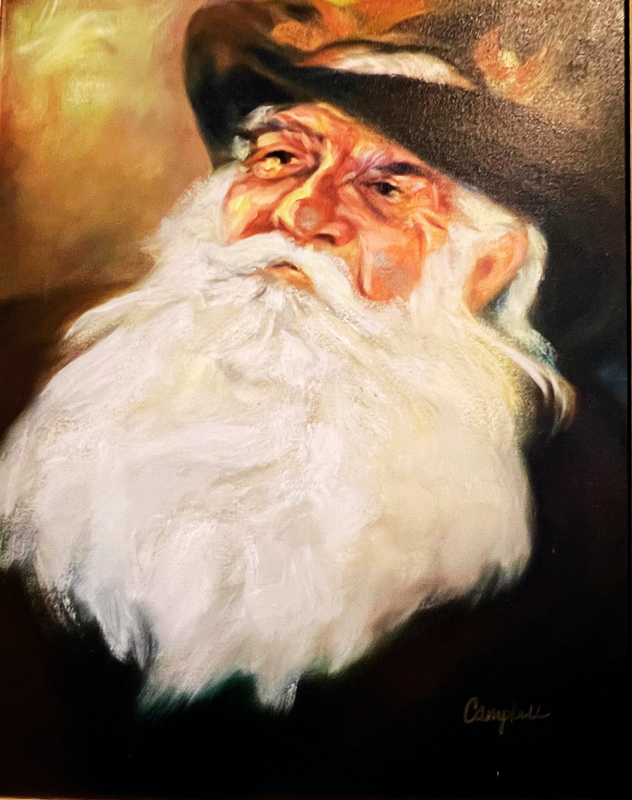 Wild Bill - Oil on canvas